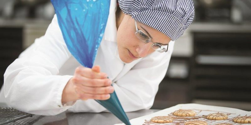 Biscuit Production in Factory