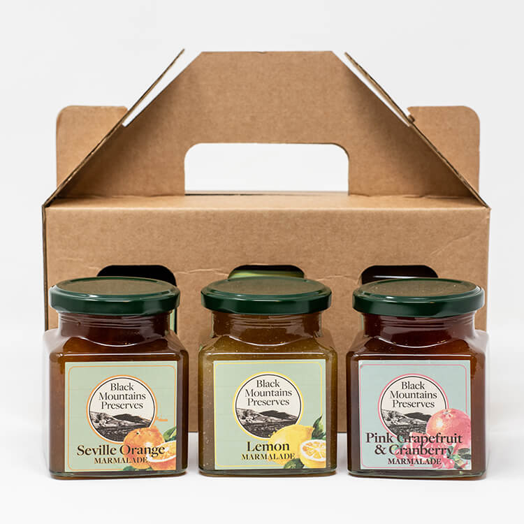 Black Mountains Preserves product range